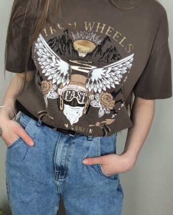 Camiseta Iron wheels